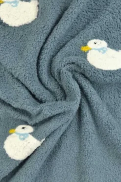 Teddy Badstof - White Ducks on Steelblue