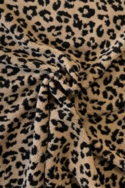 Teddy Borg Leopard - Camel/Black