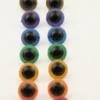 Veiligheidsogen Blauw - 12mm