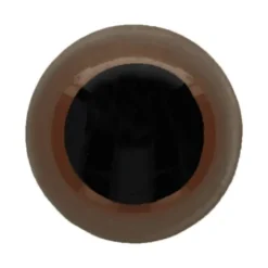 Veiligheidsogen Donker Bruin - 12mm