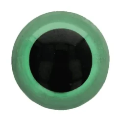 Veiligheidsogen Groen - 12mm