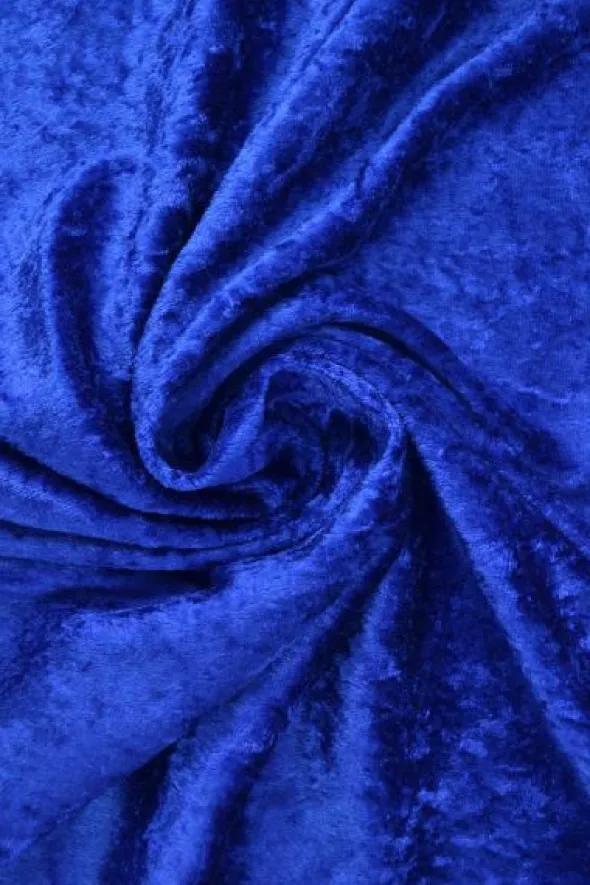 Velours De Panne - Royal Blue - 28