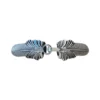 Vest-/Noorse Sluiting - Silver Feathers