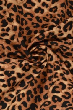 Viscose - Leopard on Cognac