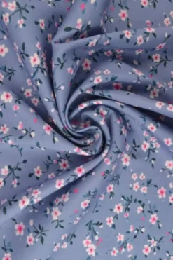 Viscose - Lovely Flower on Lavender