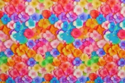 Viscose - Multicolor Cute Flower