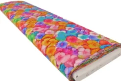 Viscose - Multicolor Cute Flower