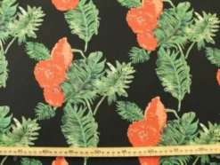 Viscose - Poppy Black