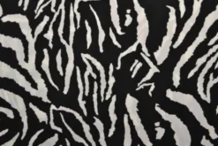 Viscose - Tiger Stripes on Black