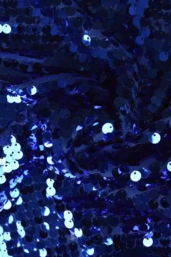 XL Pailletten - Kobalt Blauw