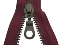 YKK Deelbare Koper Ritsen - 60 cm-021 - Bordeaux