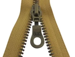YKK Deelbare Koper Ritsen - 80 cm-857 - Camel