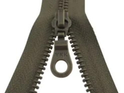 YKK Deelbare Koper Ritsen - 80 cm-565 - Donker Kaki