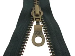 YKK Deelbare Koper Ritsen - 70 cm-916 - Donker Bruin