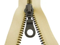 YKK Deelbare Koper Ritsen - 50 cm-841 - Ecru