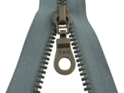 YKK Deelbare Koper Ritsen - 50 cm-183 - Grijs