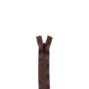 ykk nylon rits 15cm - 570 - Donkerbruin